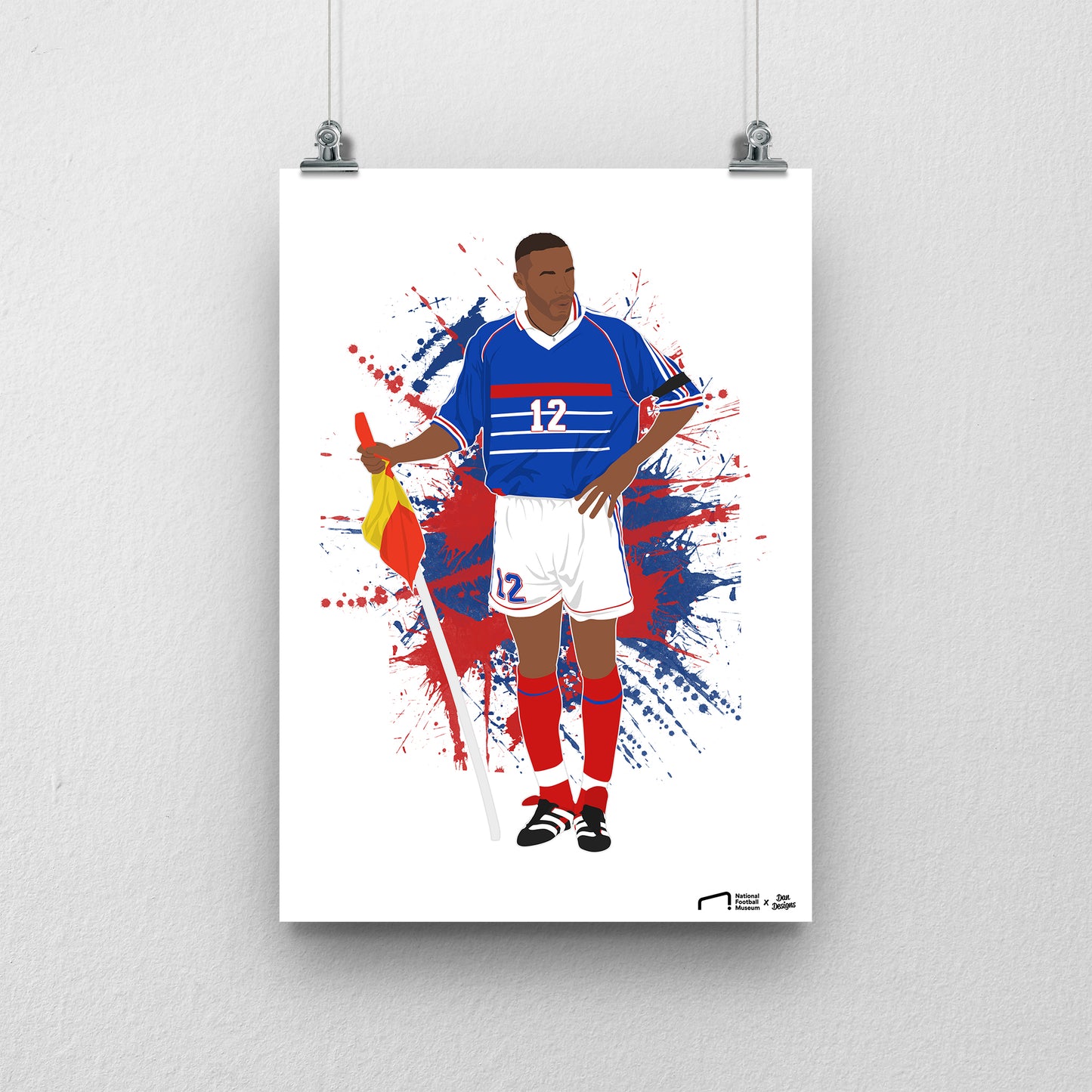 Thierry Henry France Print - DanDesignsGB