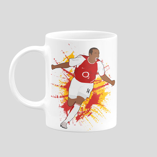 Thierry Henry Mug - DanDesignsGB