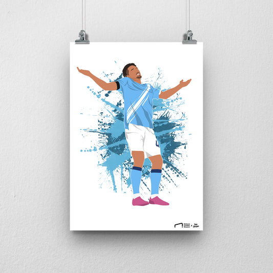 Tijjani Reijnders Print - DanDesignsGB