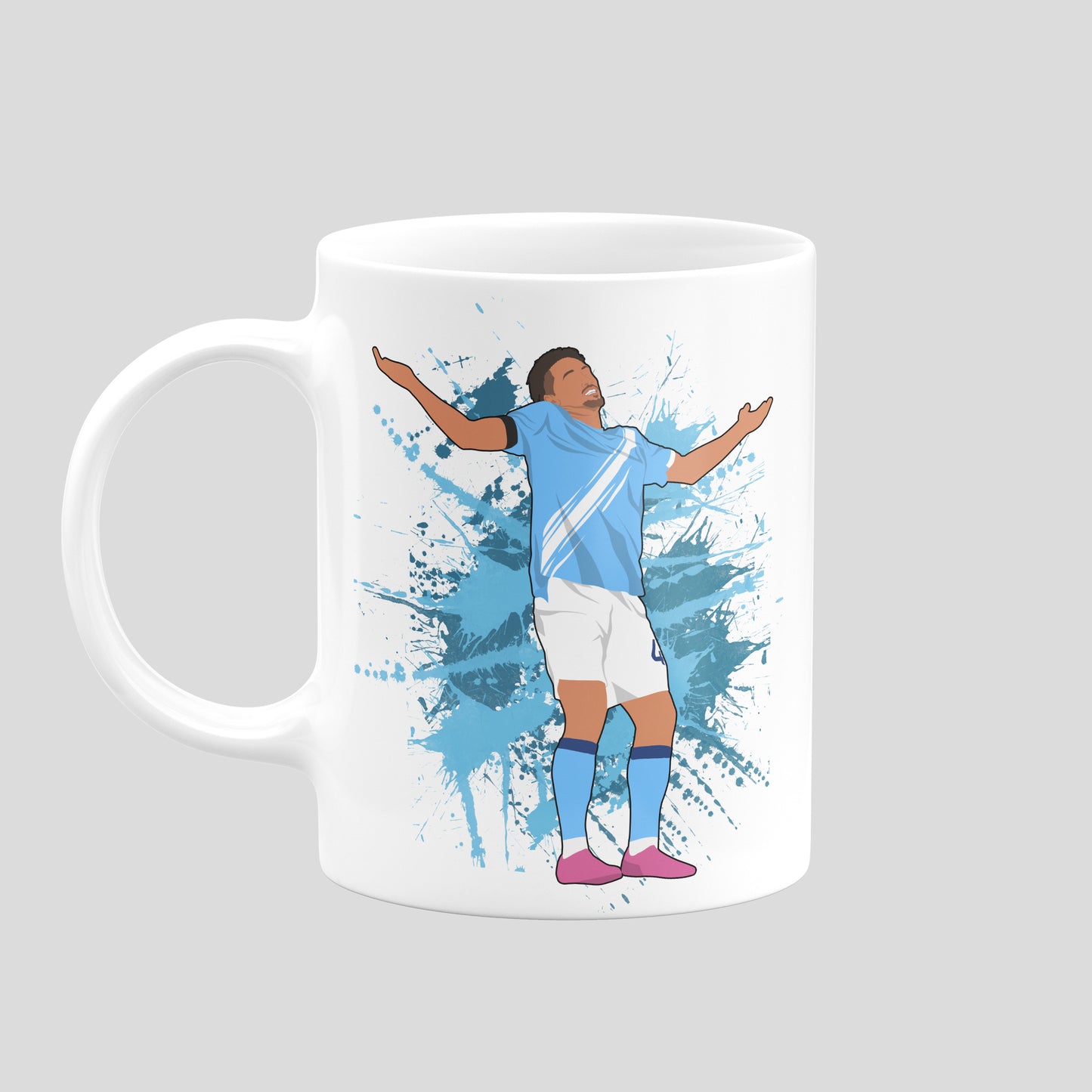 Manchester City Players Mugs - DanDesignsGB