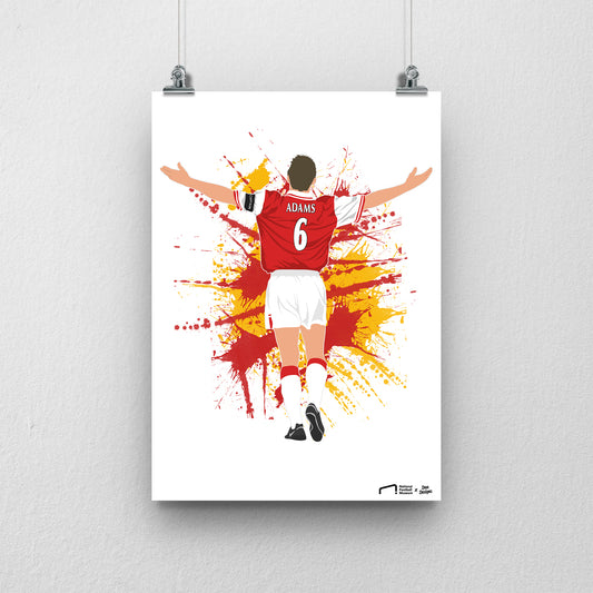 Tony Adams Print - DanDesignsGB