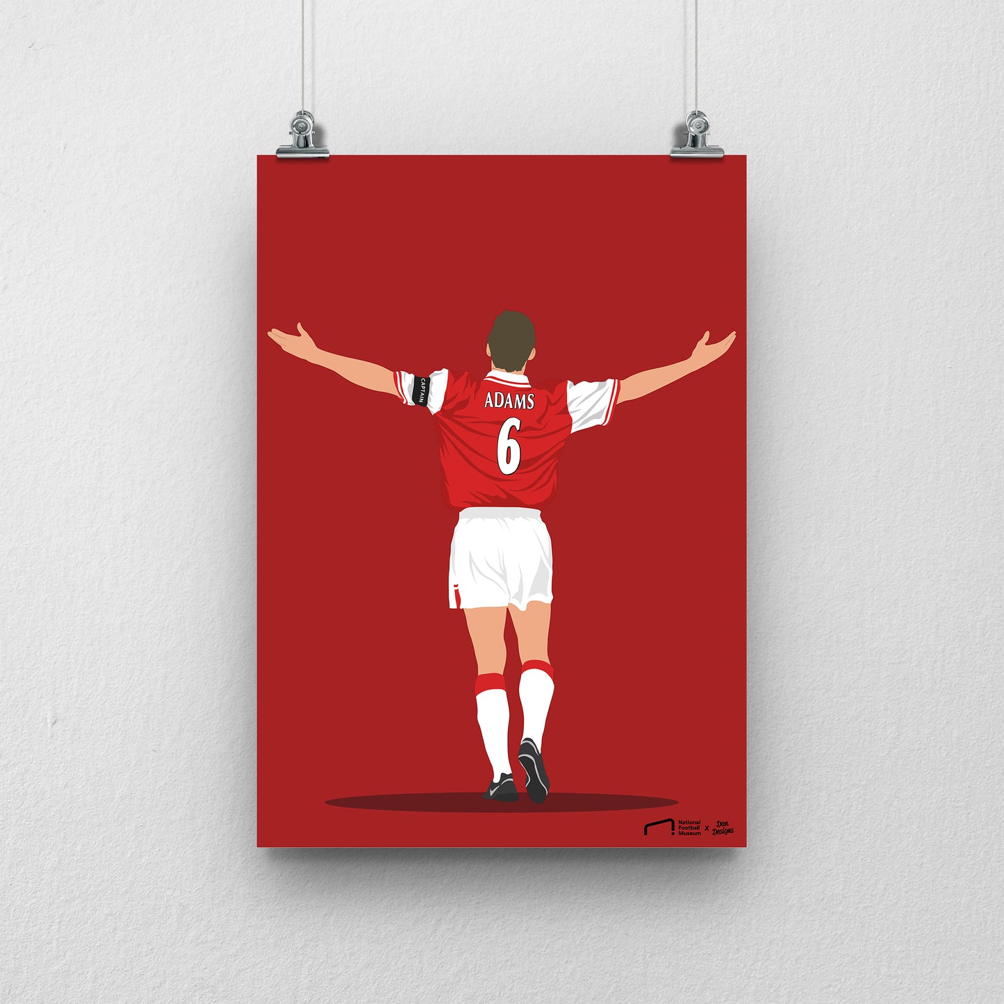 Tony Adams Print - DanDesignsGB
