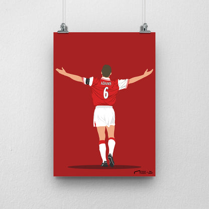 Tony Adams Print - DanDesignsGB