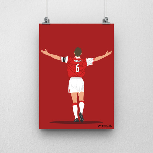 Tony Adams Print - DanDesignsGB