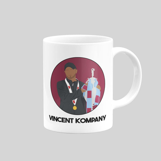 Vincent Kompany Mugs - DanDesignsGB