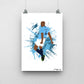 Vincent Kompany Print - DanDesignsGB