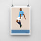 Vincent Kompany Print - DanDesignsGB