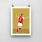 SALE - Vivianne Miedema Arsenal Print - DanDesignsGB
