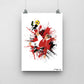 Wayne Rooney United Print - DanDesignsGB