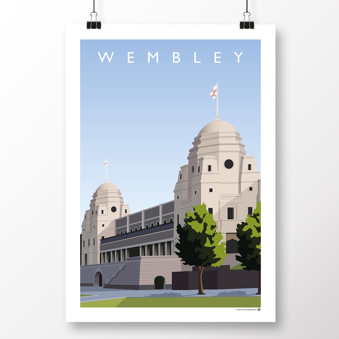 Wembley Twin Towers - Matthew J I Wood
