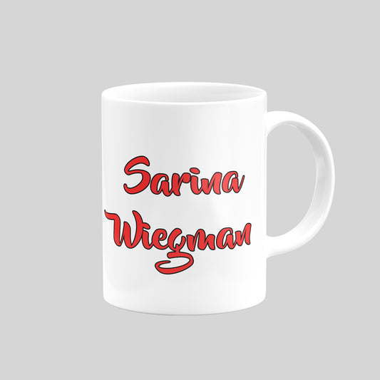 Sarina Wiegman Mug - DanDesignsGB