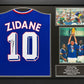 Zinedine Zidane Signed France Shirt