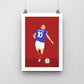 Zidane France Print - DanDesignsGB