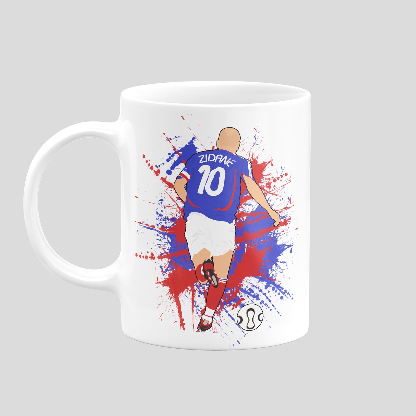 Zidane Mugs - DanDesignsGB