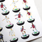 Aston Villa 2026 Europa League Subbuteo Print