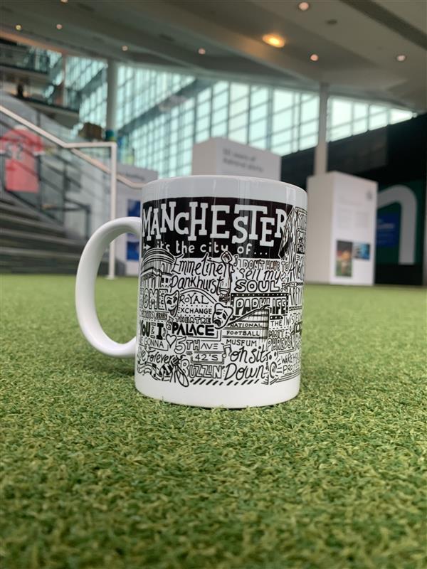 Manchester Cityscape  Mug