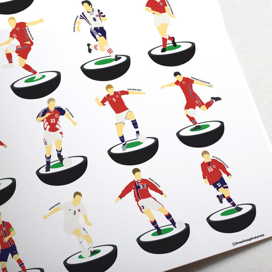 Norway Subbuteo Print