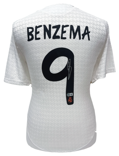 Benzema Signed Real Madrid Shirt
