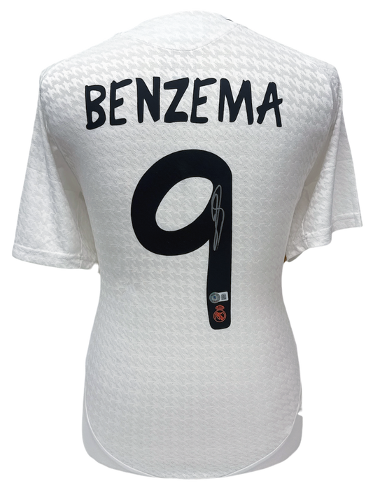 Benzema Signed Real Madrid Shirt