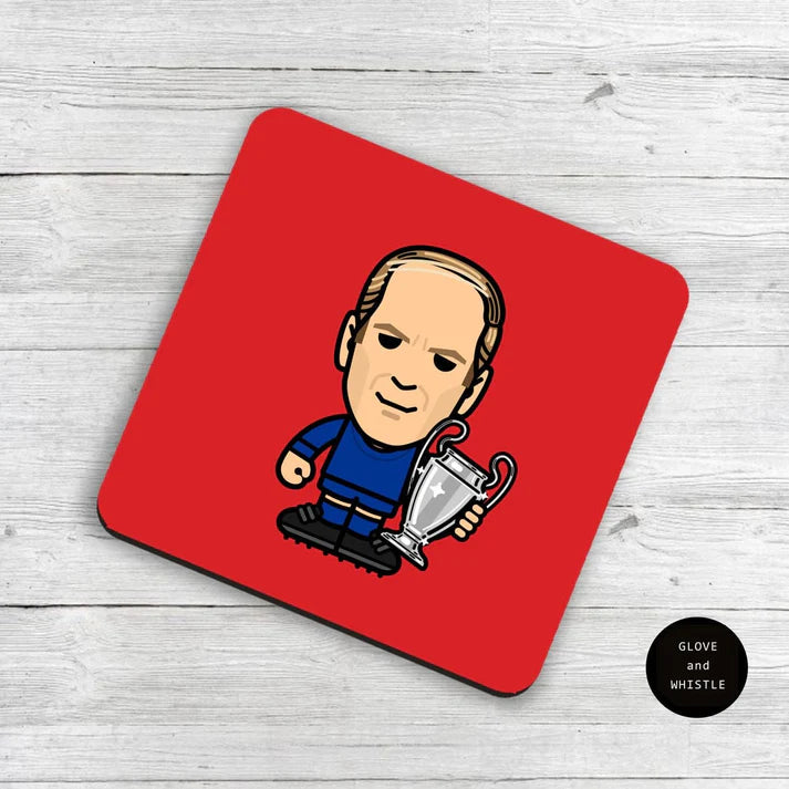 Bobby Charlton Manchester United Coaster