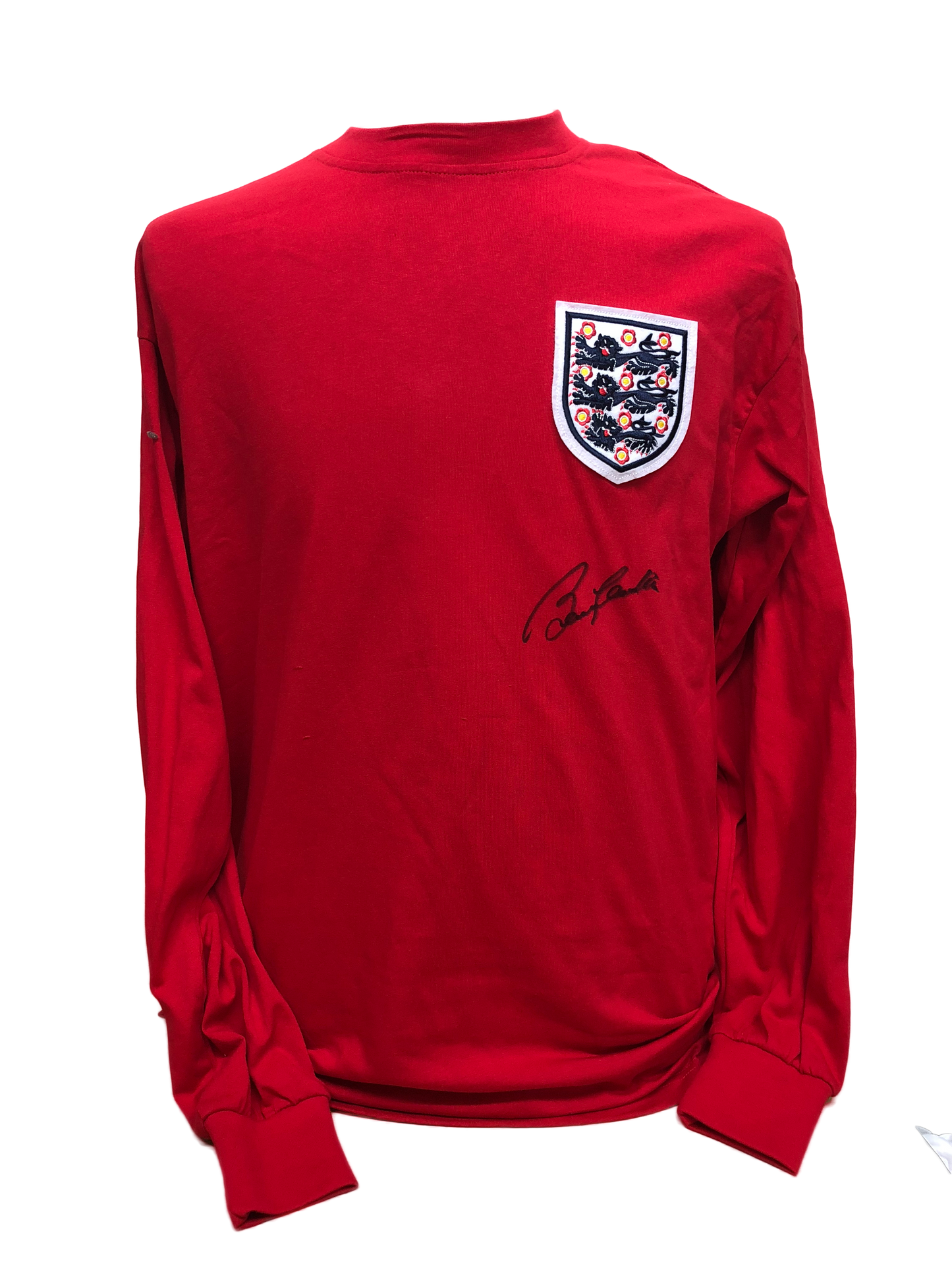 England 1966 final shirt signed by Bobby Charlton