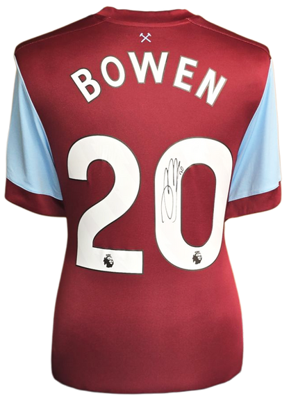Jarrod Bowen signed 2023/24 West Ham United shirt