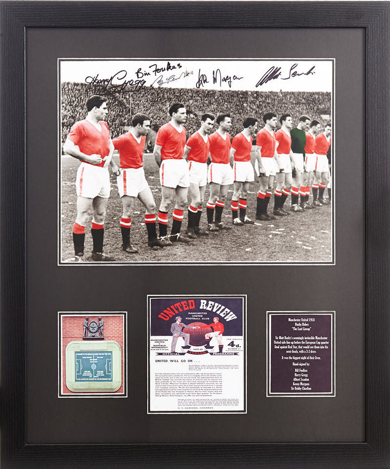 Busby Babies Photo Signed by 5