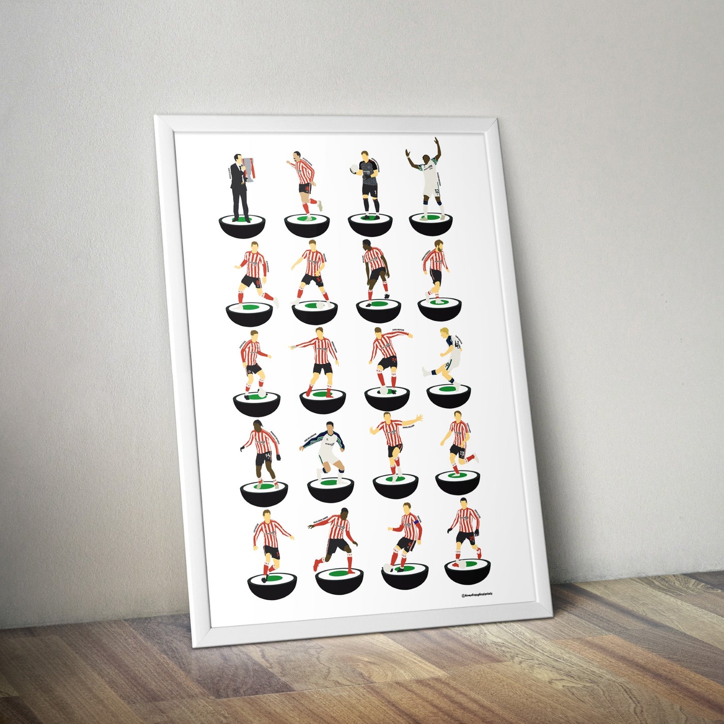 Sunderland 2025 Subbuteo Print