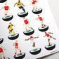 Arsenal 90's Subbuteo Print