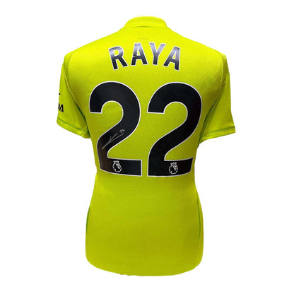 David Raya Signed Arsenal 2024/25 Goalkeeper Kit