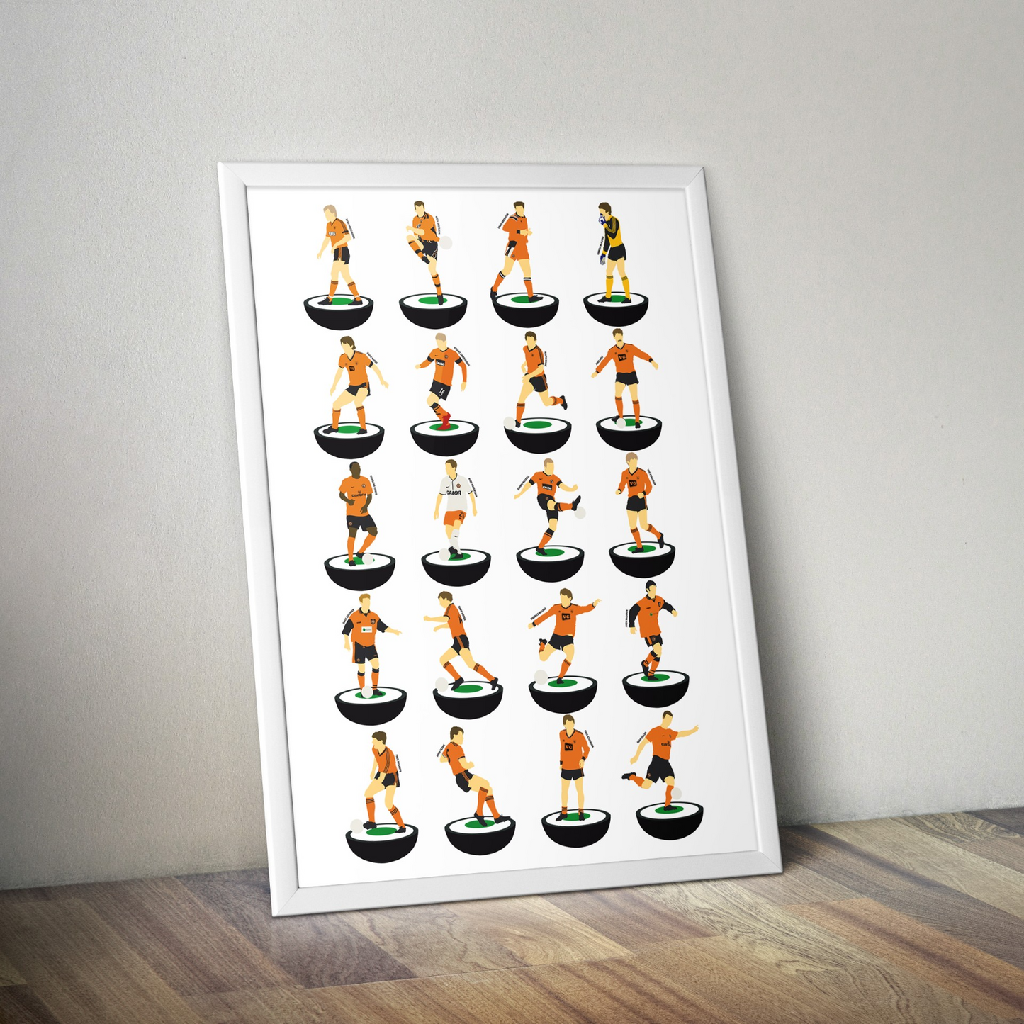 Dundee United A3 Subbuteo Print