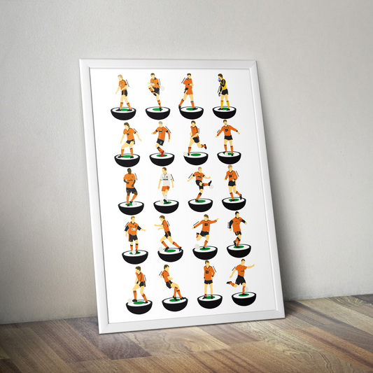 Dundee United A3 Subbuteo Print