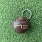 National Football Museum 50s Style Leather Football Keyring