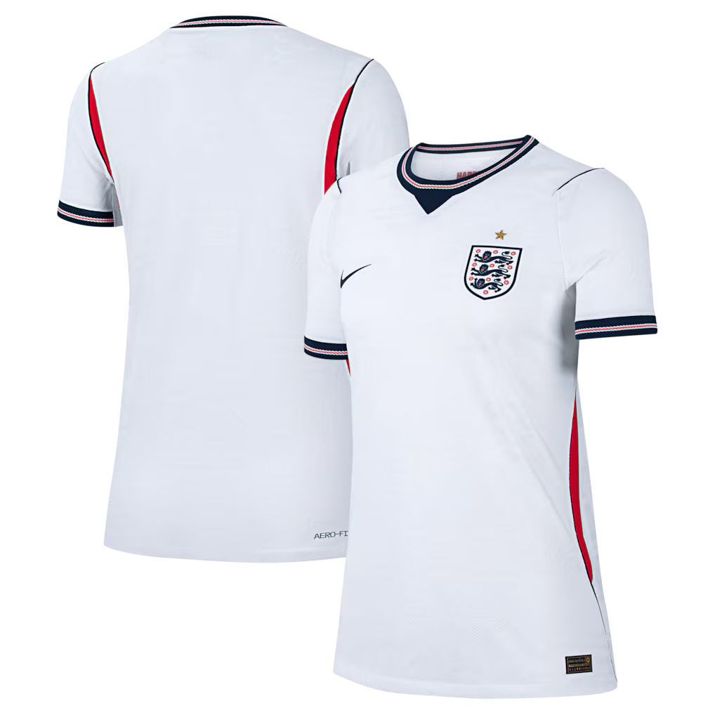 England 2026 Stadium Home Curved Fit Shirt (Women)