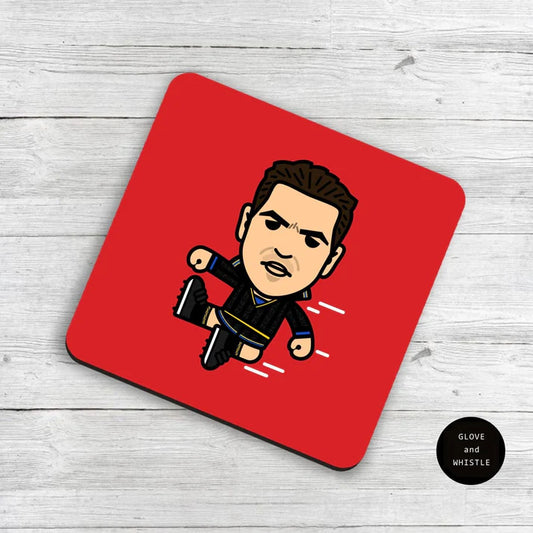 Cantona Kick Manchester United Coaster