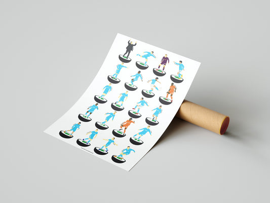 Coventry City 2026 Promotion Subbuteo Prints