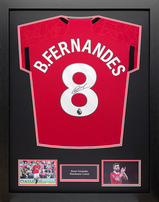 Bruno Fernandes Signed 23/24 Manchester United Shirt