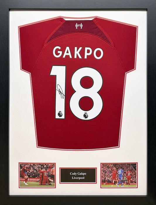 Cody Gakpo Liverpool Signed Shirt