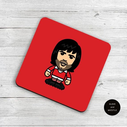 George Best Manchester United Coaster