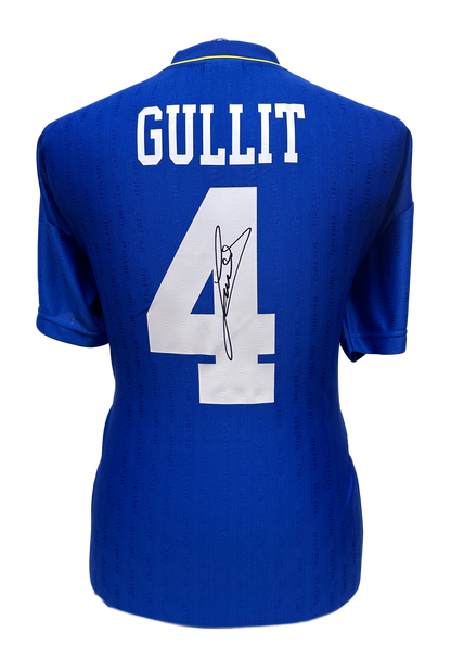 Ruud Gullit Signed Chelsea Shirt