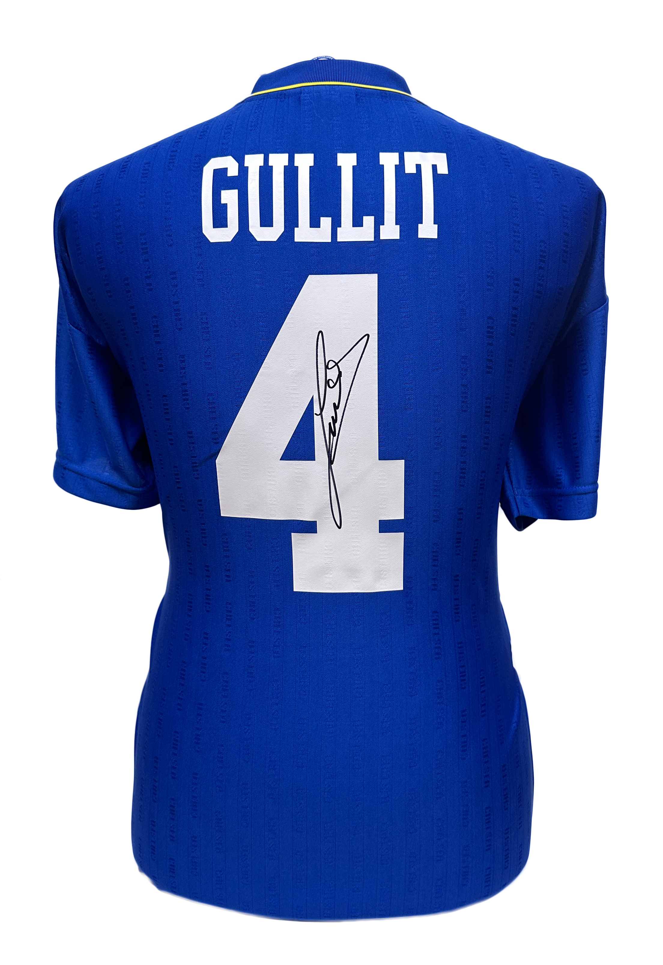 Ruud Gullit Signed Chelsea Shirt – National Football Museum Shop