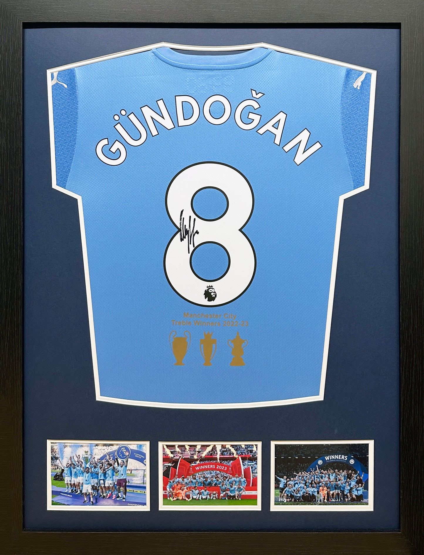 Ilkay Gundogan Signed Manchester City Shirt