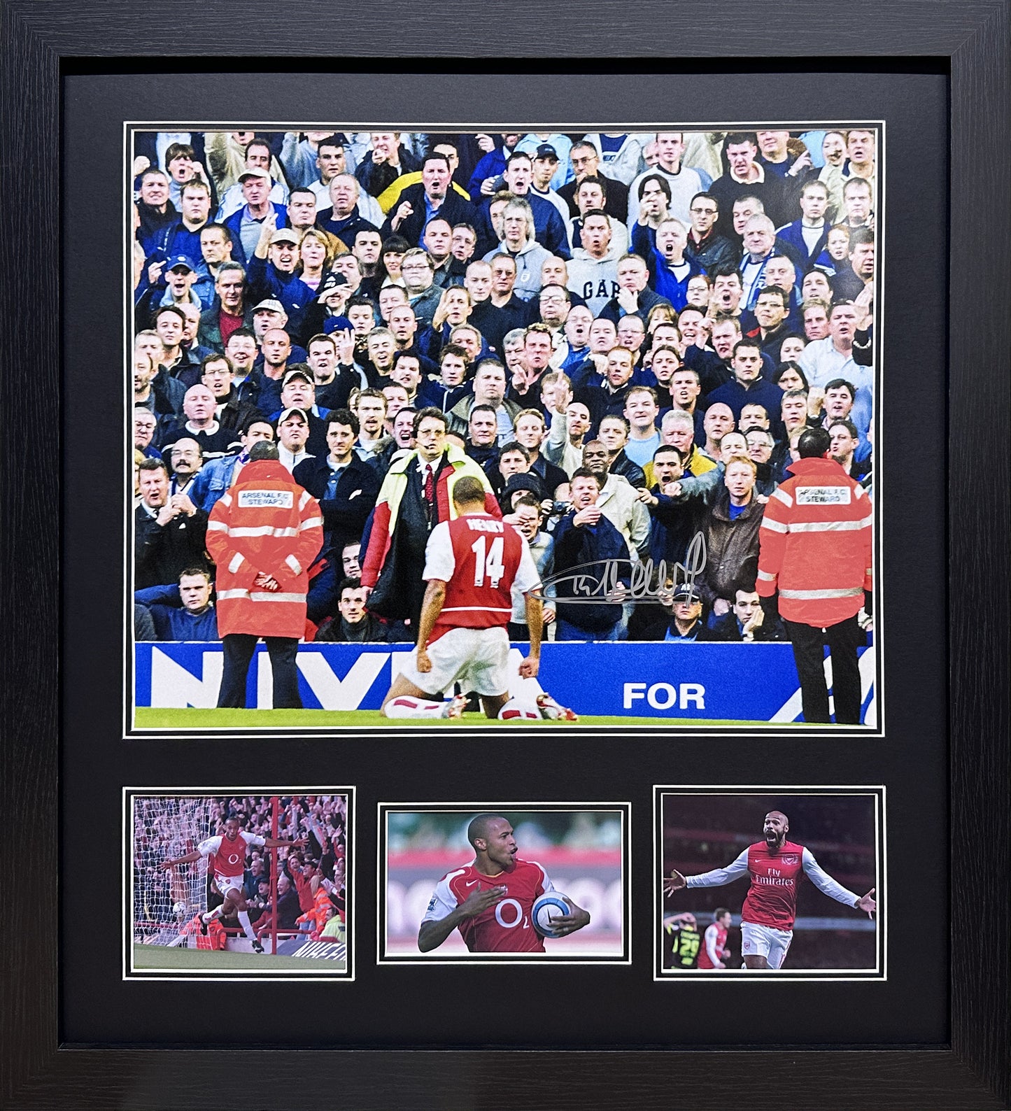 Thierry Henry Signed Arsenal Photo