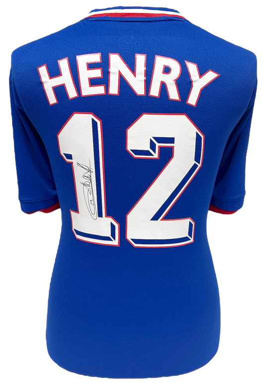 Henry Signed France Shirt