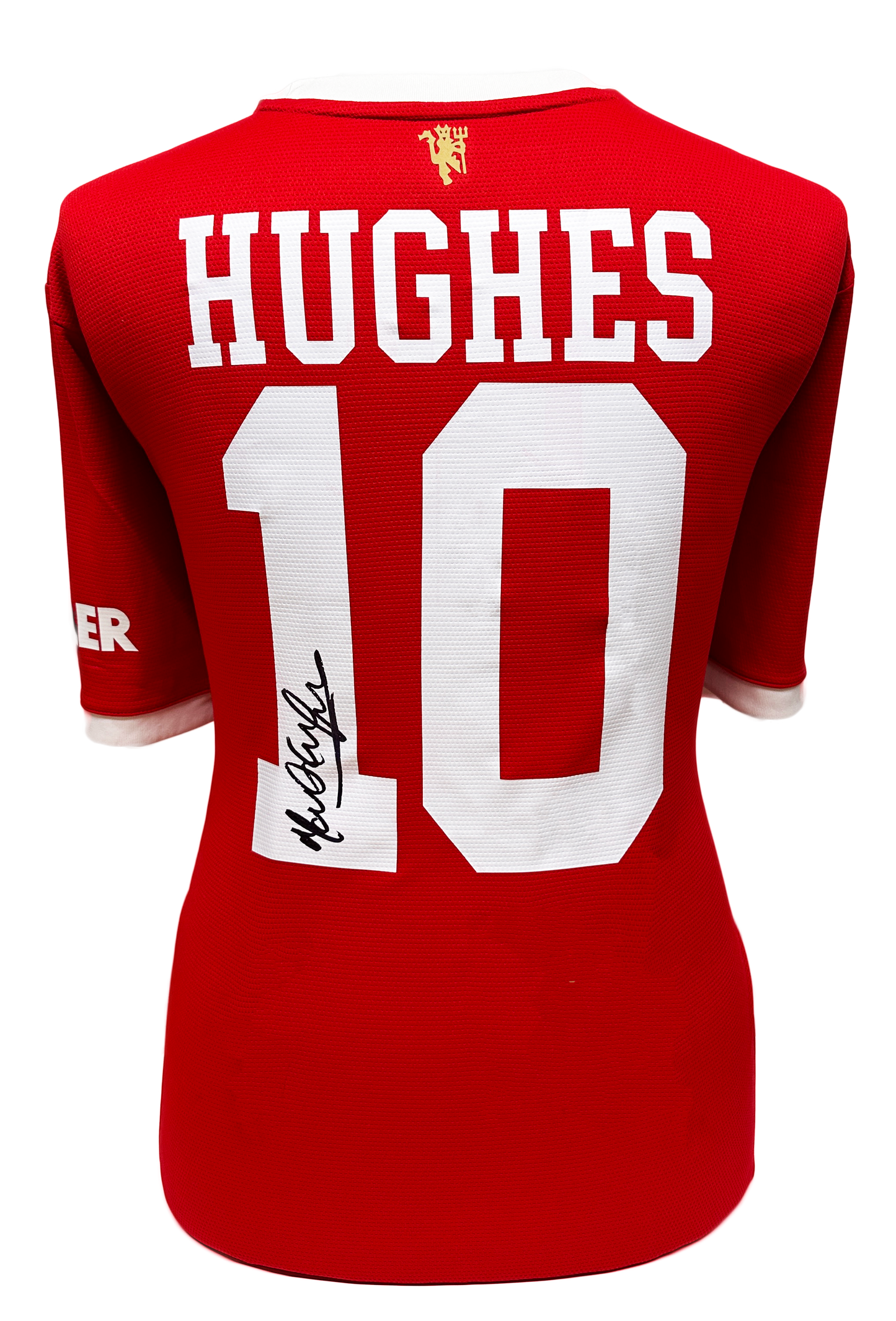 Mark Hughes Manchester United Shirt