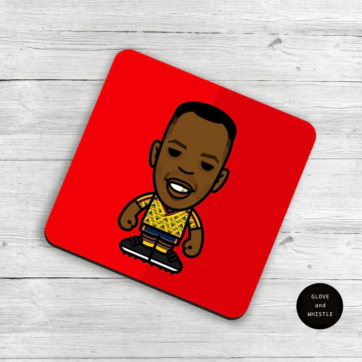 Ian Wright Arsenal Coaster