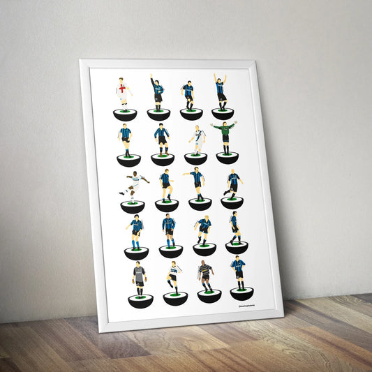 Inter Milan Subbuteo Print