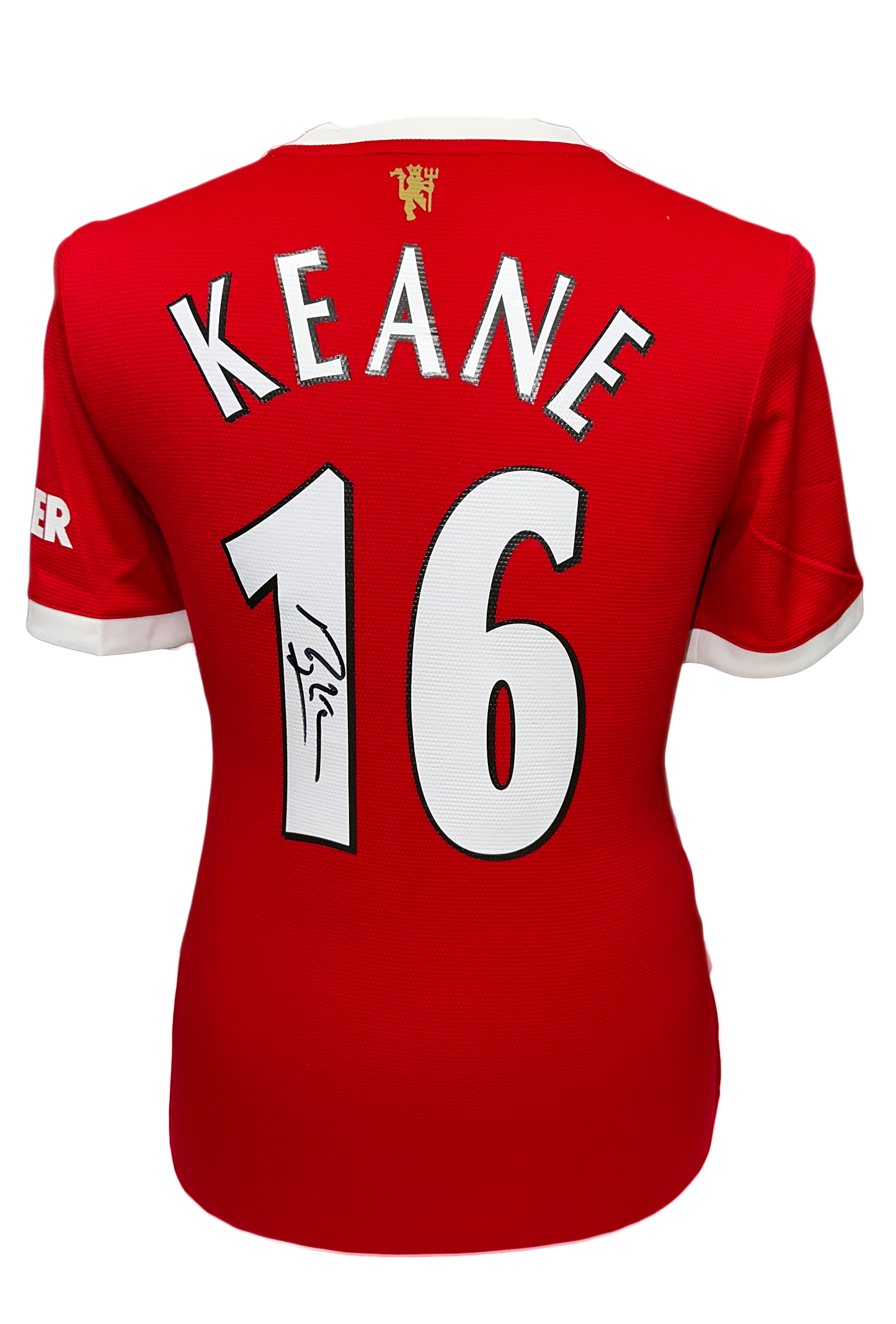 Roy Keane Signed Manchester United Shirt