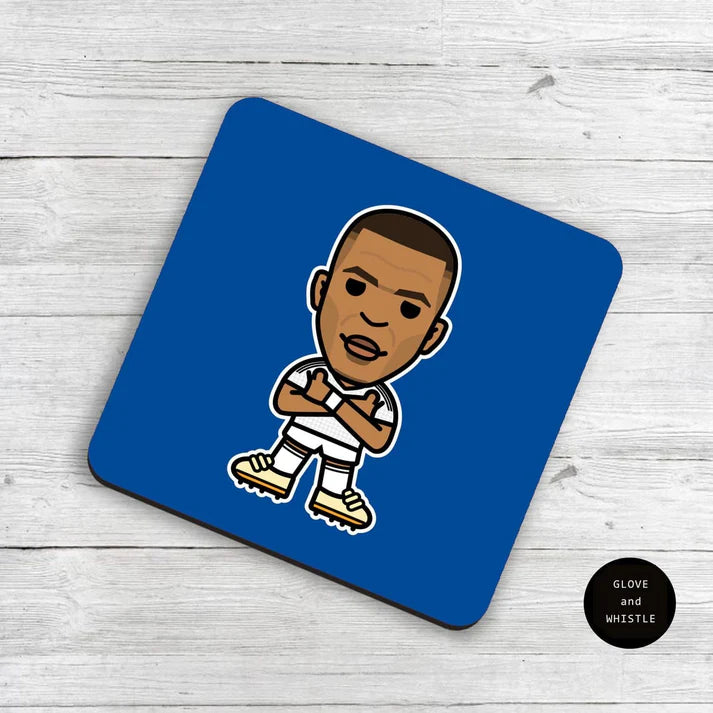 Kylian Mbappé Real Madrid Coaster