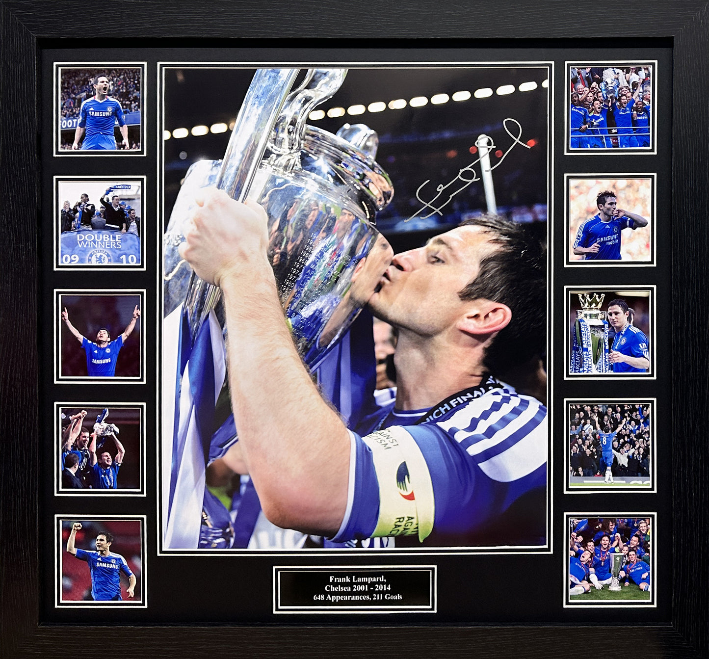 Frank Lampard Signed Chelsea Photo